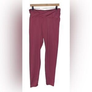 Ododos Foldover ‎ Waist  Women Pink Legging Size X-Large Yoga Activewear